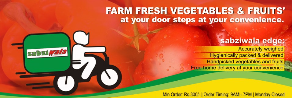 Farm Fresh Fruits and Vegetables at your door steps